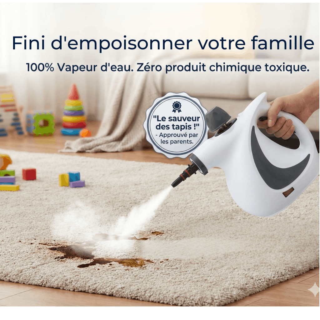 Nettoyeur Vapeur Minoa-Fini les produit toxiques