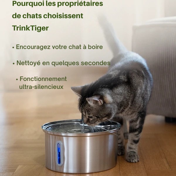 Fontaine à eau pour chats sans fil MINOA 2.0